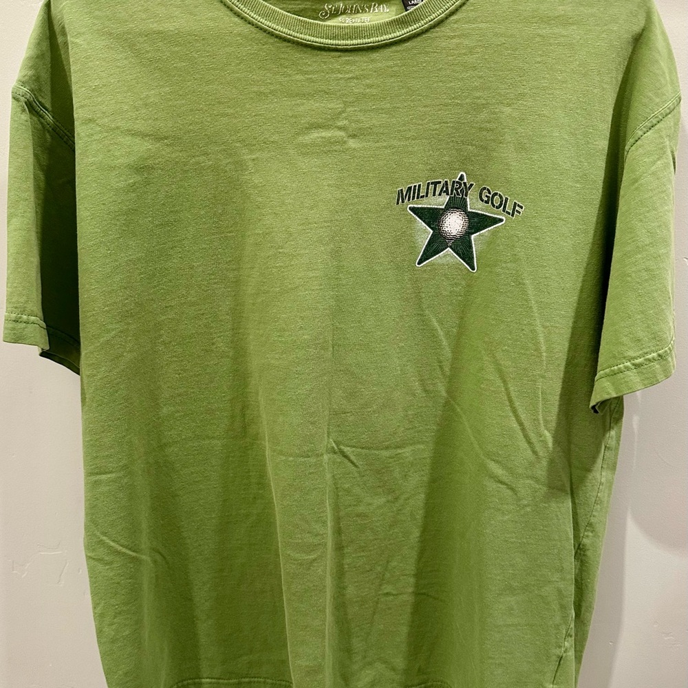 Green Military Golf T-Shirt